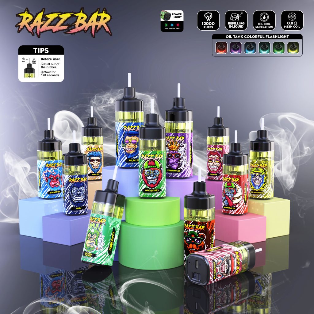 Jednorázová vape Razz Bar 12000