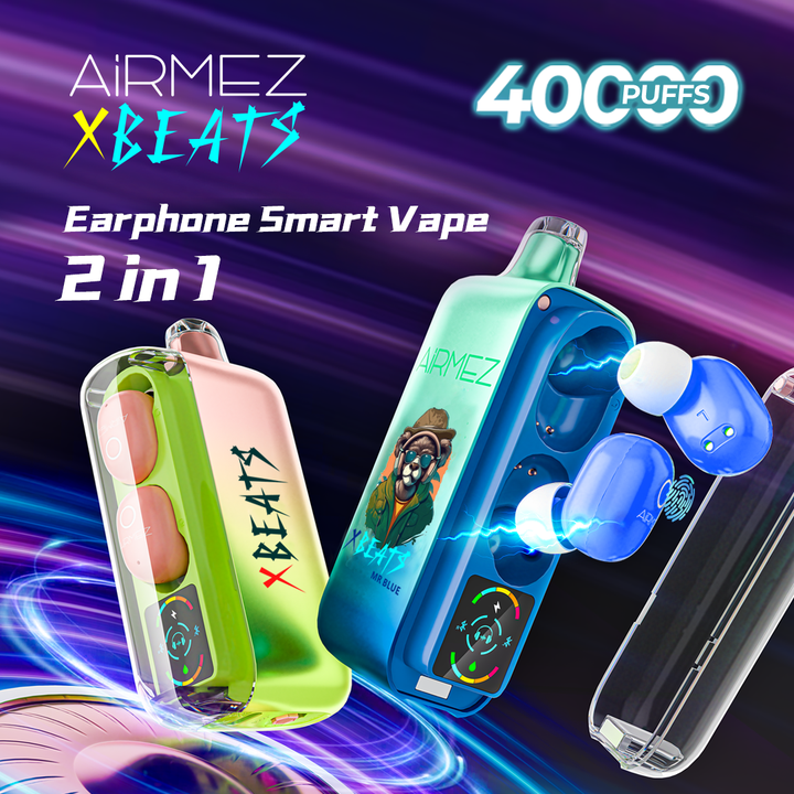 Airmez Xbeats 40000 high-capacity disposable vape