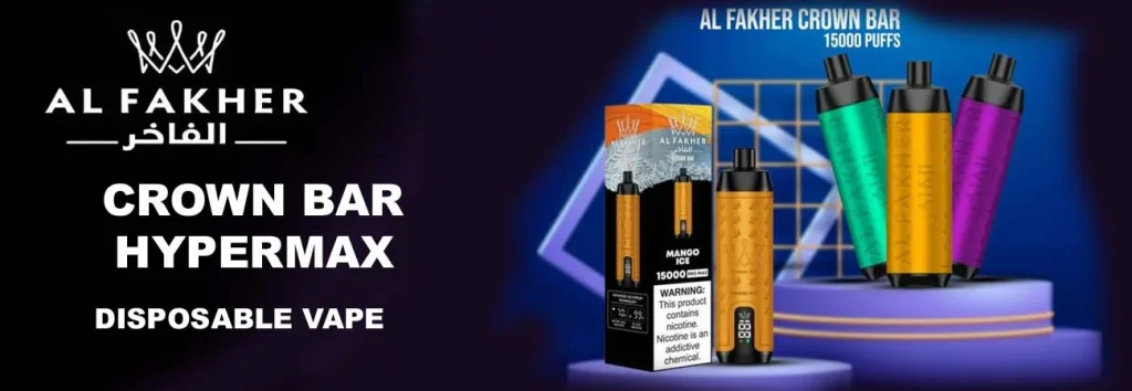 AL FAKHER Crown Bar disposable vape high capacity