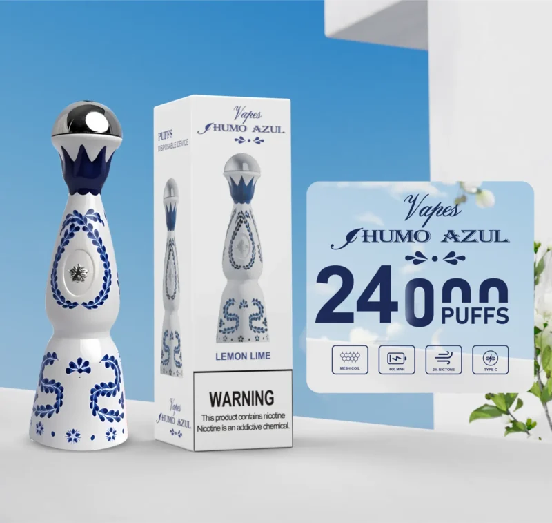 Humo Azul 24000 puffs disposable vape luxury design
