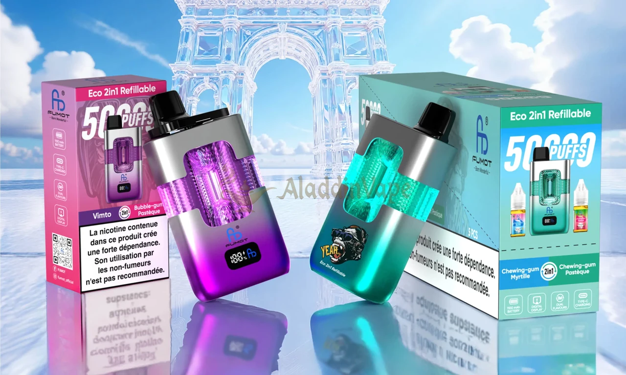 Fumot Eco 2in1 50k Puffs Randm Disposable Vape Detail 1