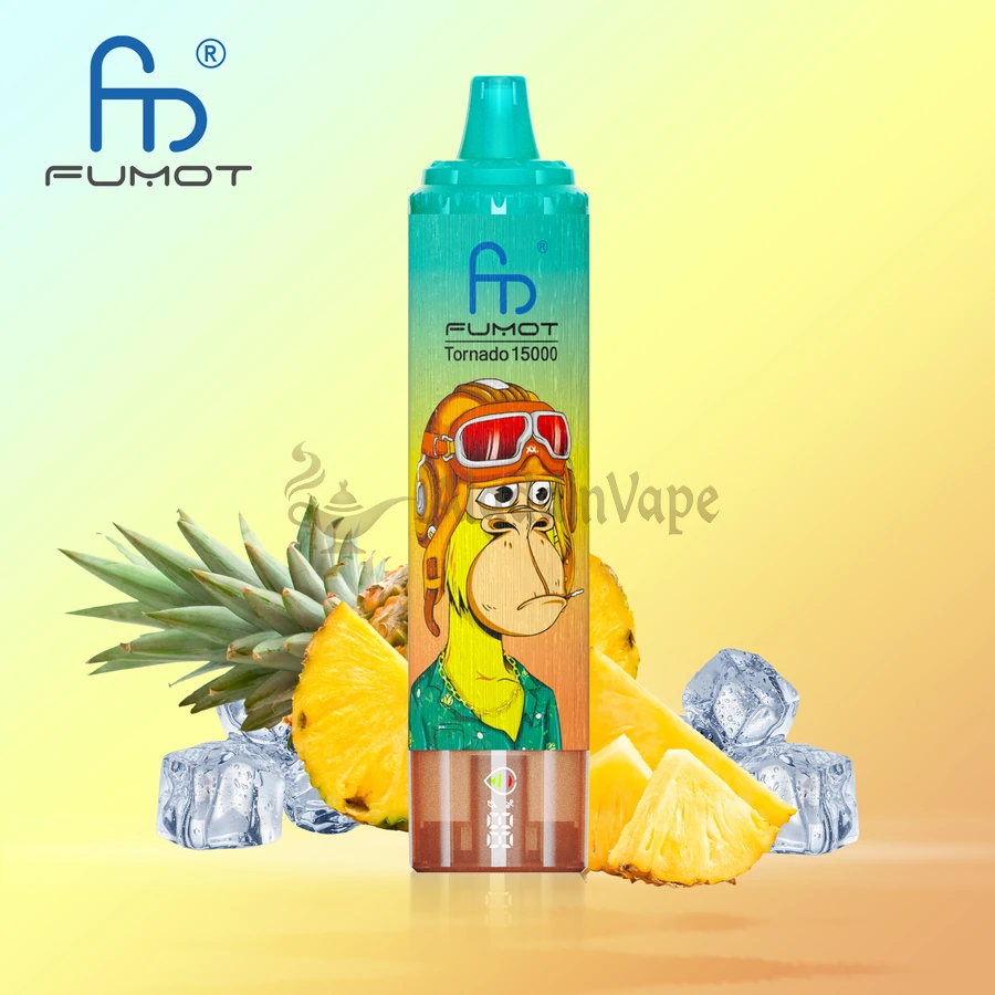 Fumot Randm Tornado 15000 Puffs Vape Pineapple Ice Flavors