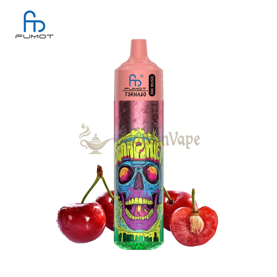 Fumot Randm Tornado 30000 Puffs Vape チェリーアイスフレーバー