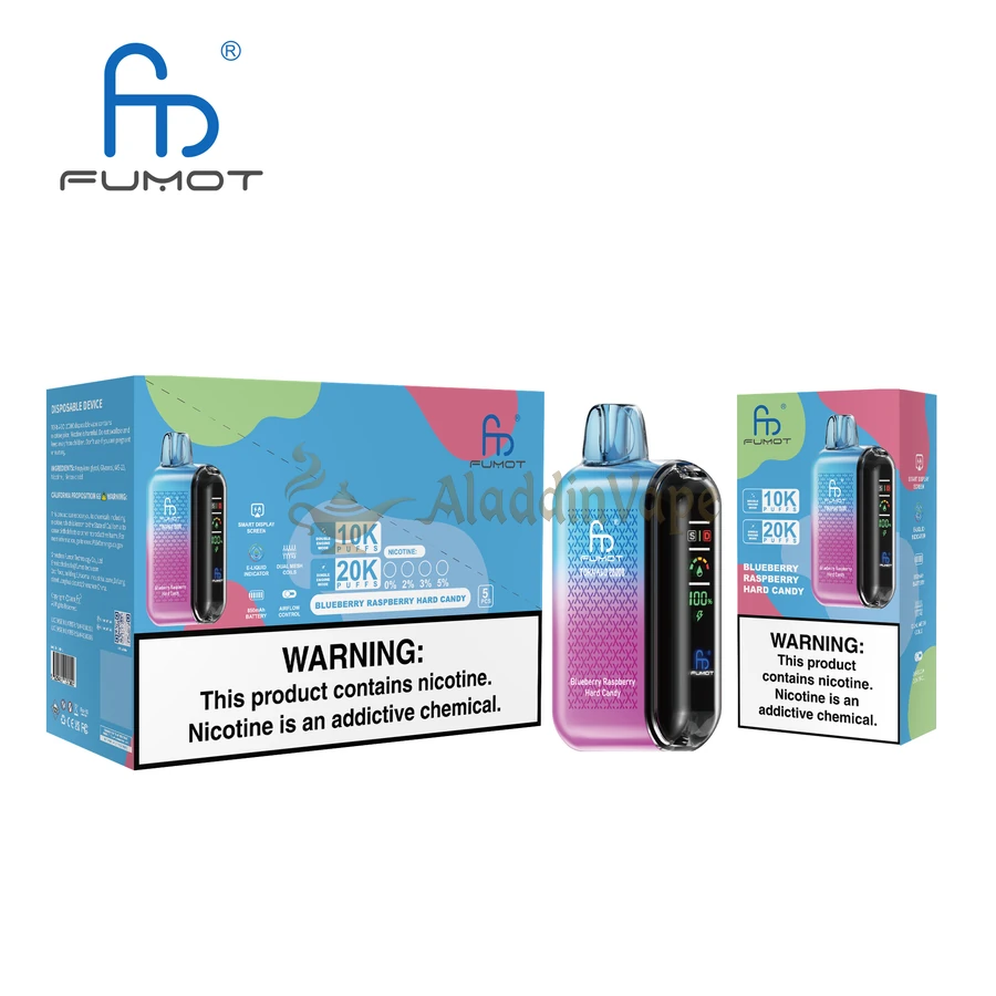 Fumot Tornado 20000 Puffs Jednorázová vape Randm Balení 1