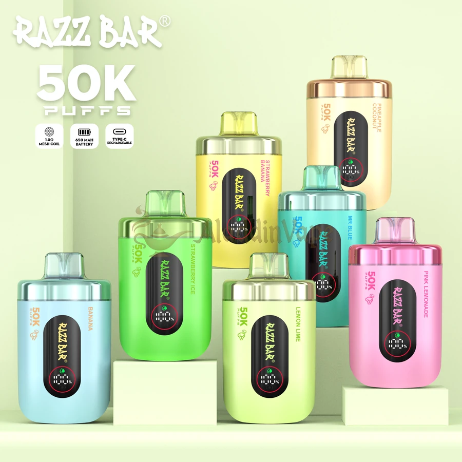Razz Bar 50000 Puffs 使い捨てベイプ 014