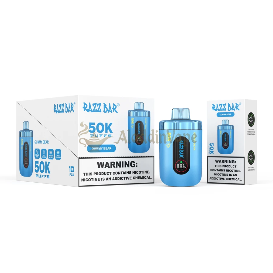Razz Bar 50000 Puffs 使い捨てベイプ 09