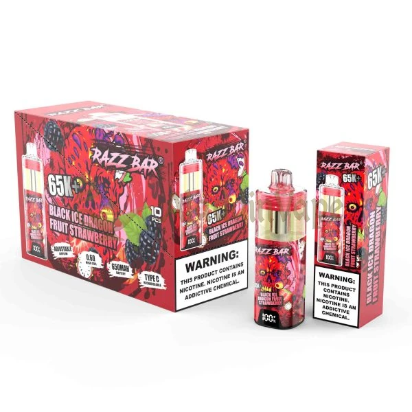 Razz Bar 65000 trekjes Wegwerp Vape Verpakking