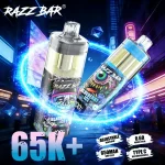 Razz Bar 65000 trekjes Wegwerp Vape Poster 2