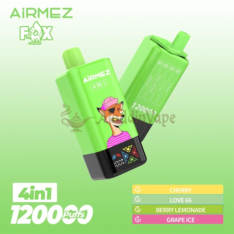 Airmez Fox 120k puffs Vape descartável Sabor 3