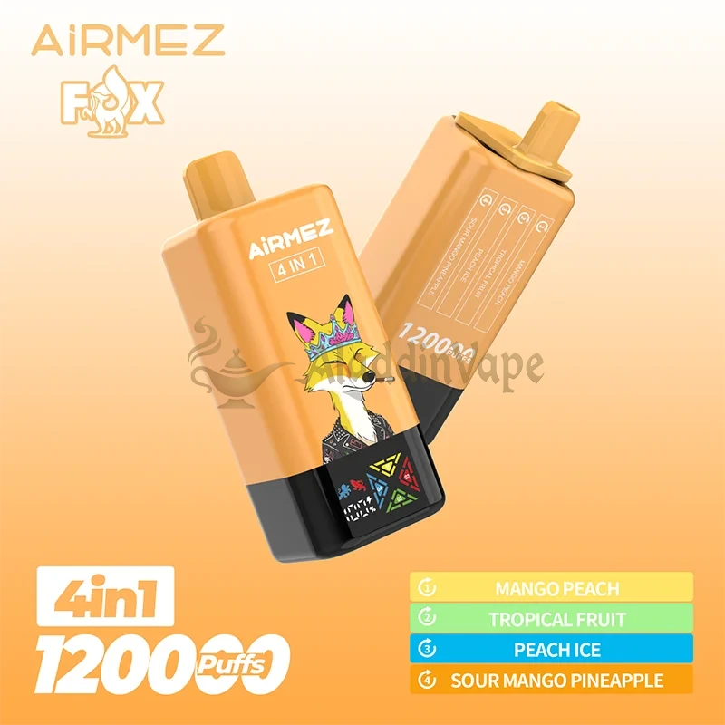 Airmez Fox 120k puffs Vape descartável Sabor 7
