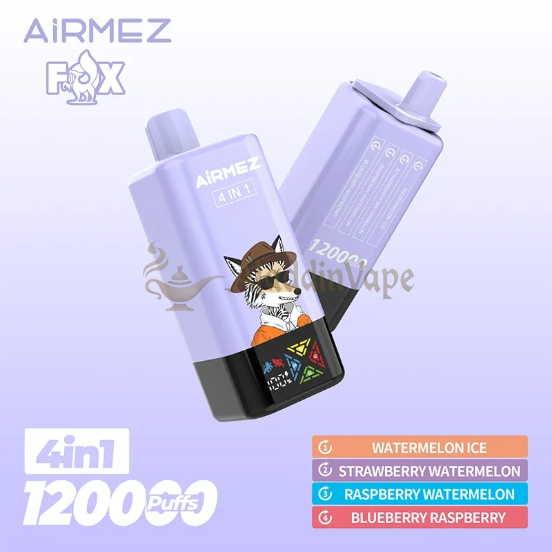 Airmez Fox 120k puffs Vape descartável Sabor 8
