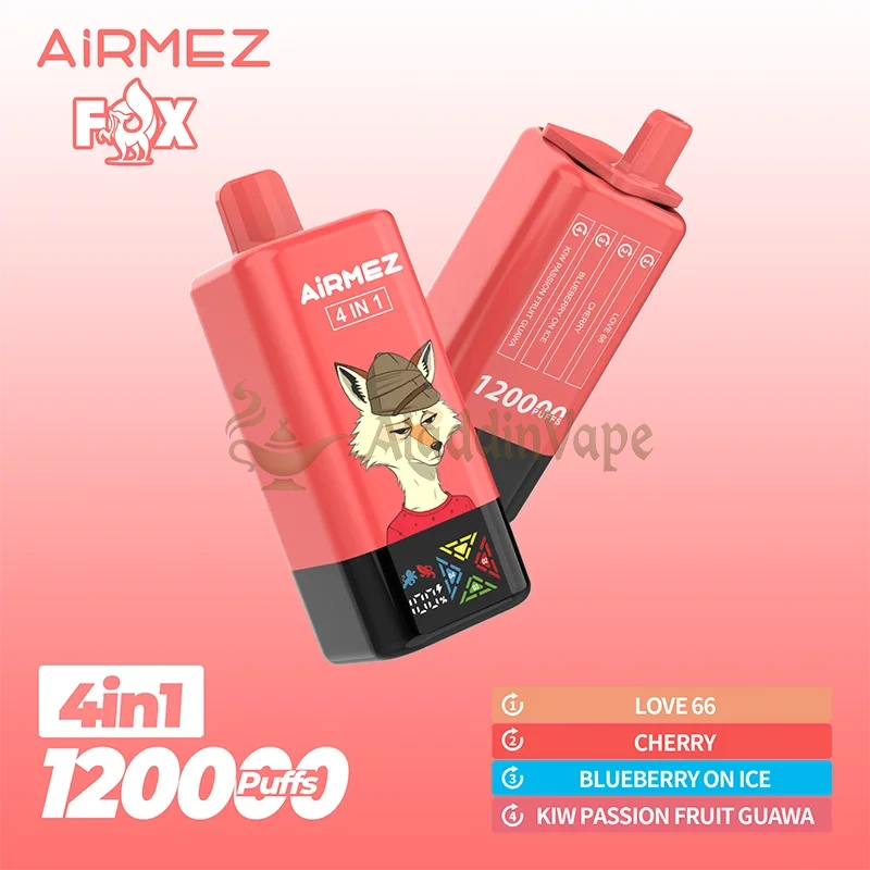 Airmez Fox 120k puffs Vape descartável Sabor 9