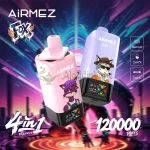Airmez Fox 120k potahů Jednorázová vape Hlavní