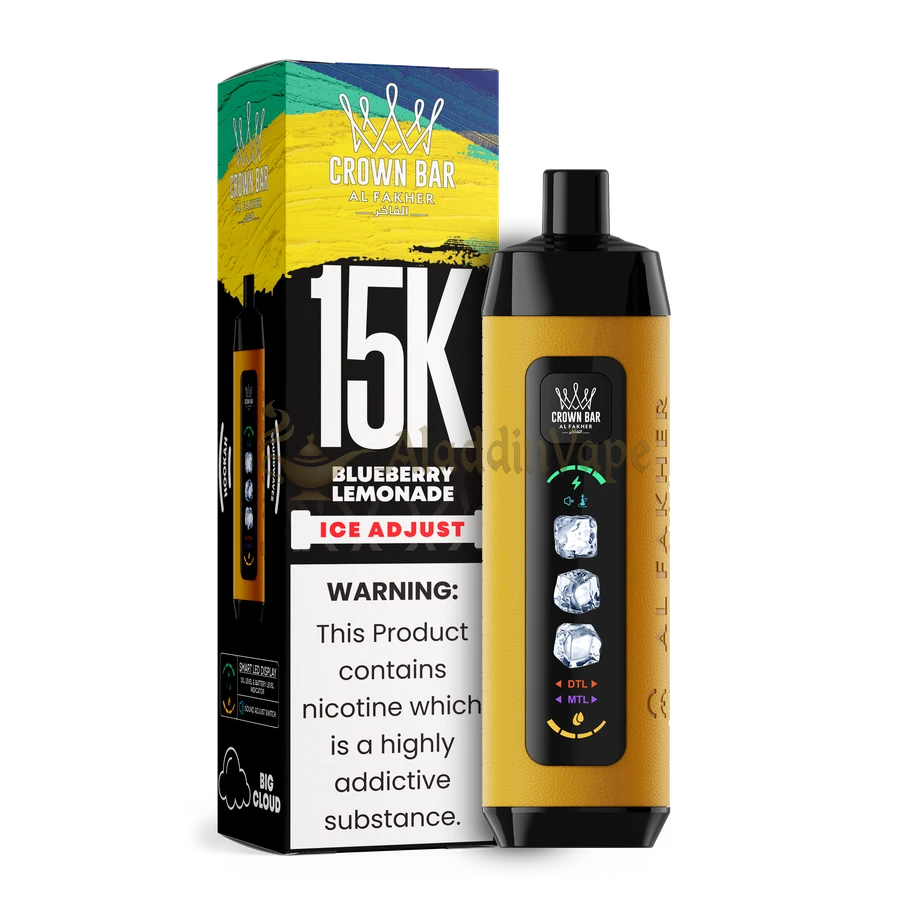 Al Fakher Ice Adjust 15000 Züge Blueberry Lemonade