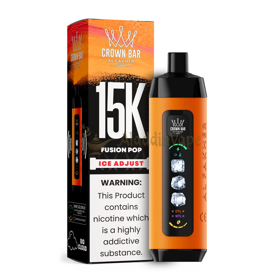 Al Fakher Ice Adjust 15000 Züge Fusion Pop