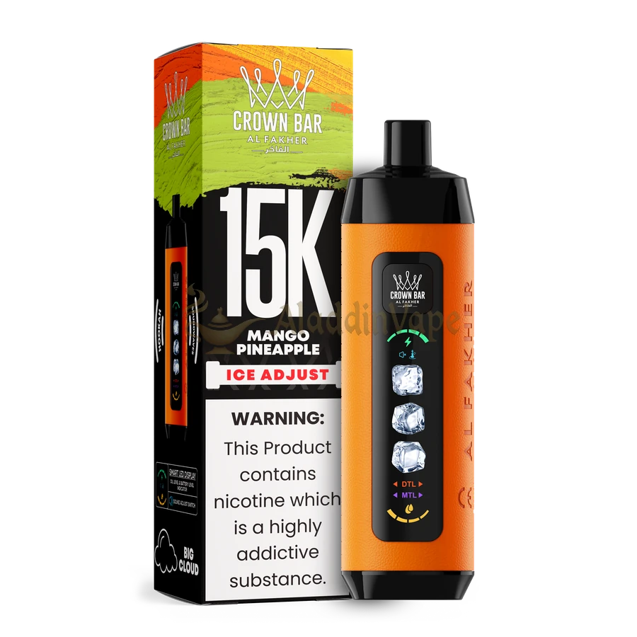 Al Fakher Ice Adjust 15000 Züge Mango Pineapple