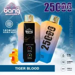 Bang 25000 25k Puffs Disposable Vape Double Meshtiger Blood Flavor