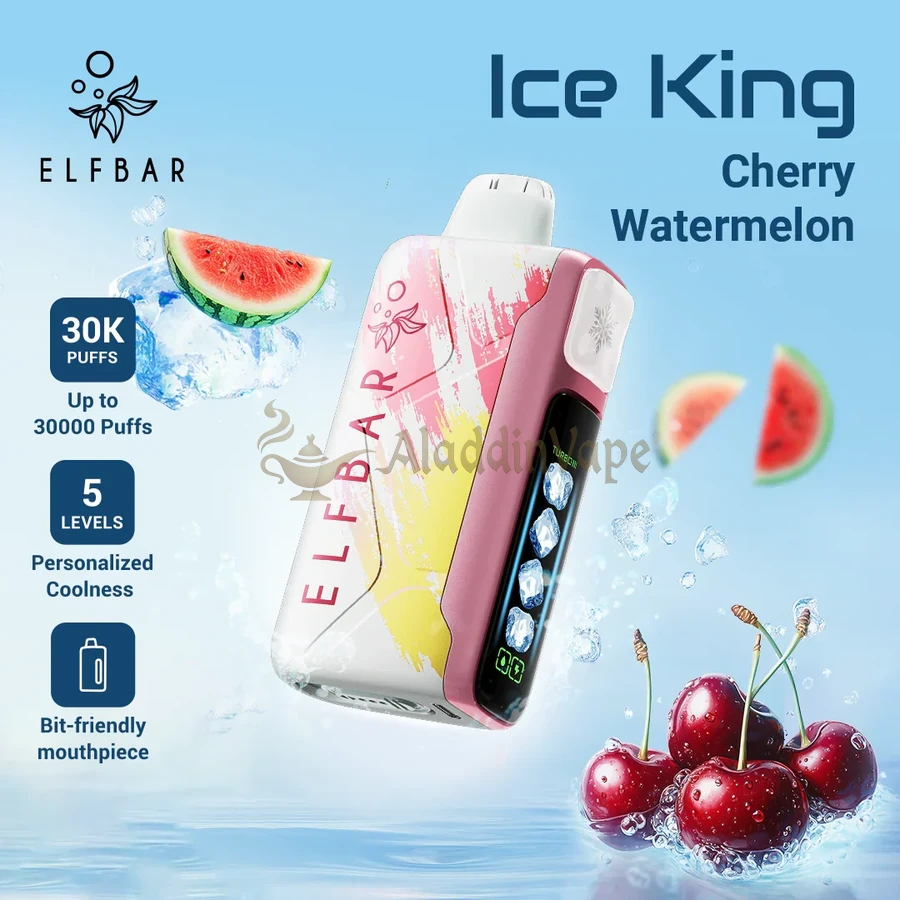 Elfbar King 30000 Puffs 使い捨てベープ チェリースイカ メイン