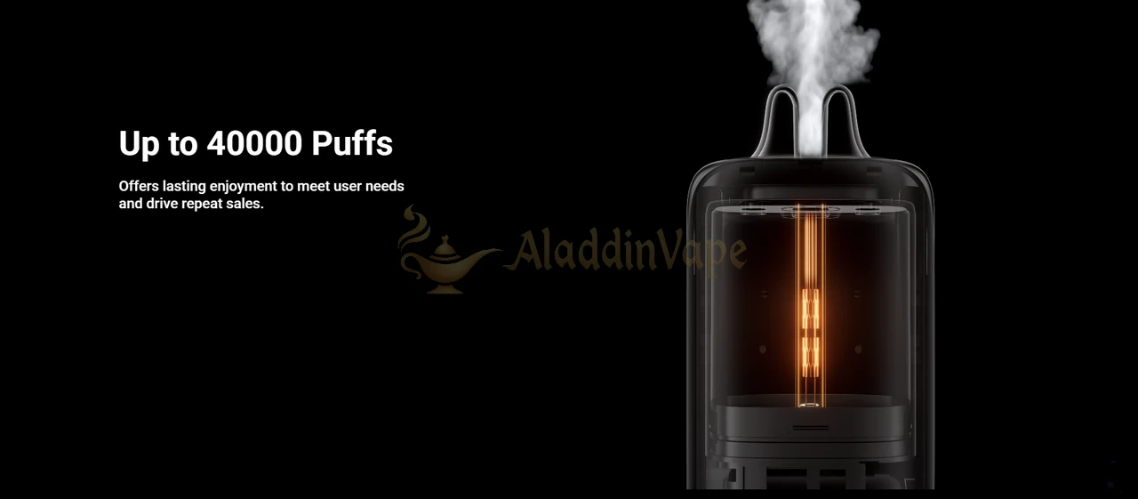 Elfbar Moonnight 40000 Potáhnutí Jednorázová Vape Detail 3