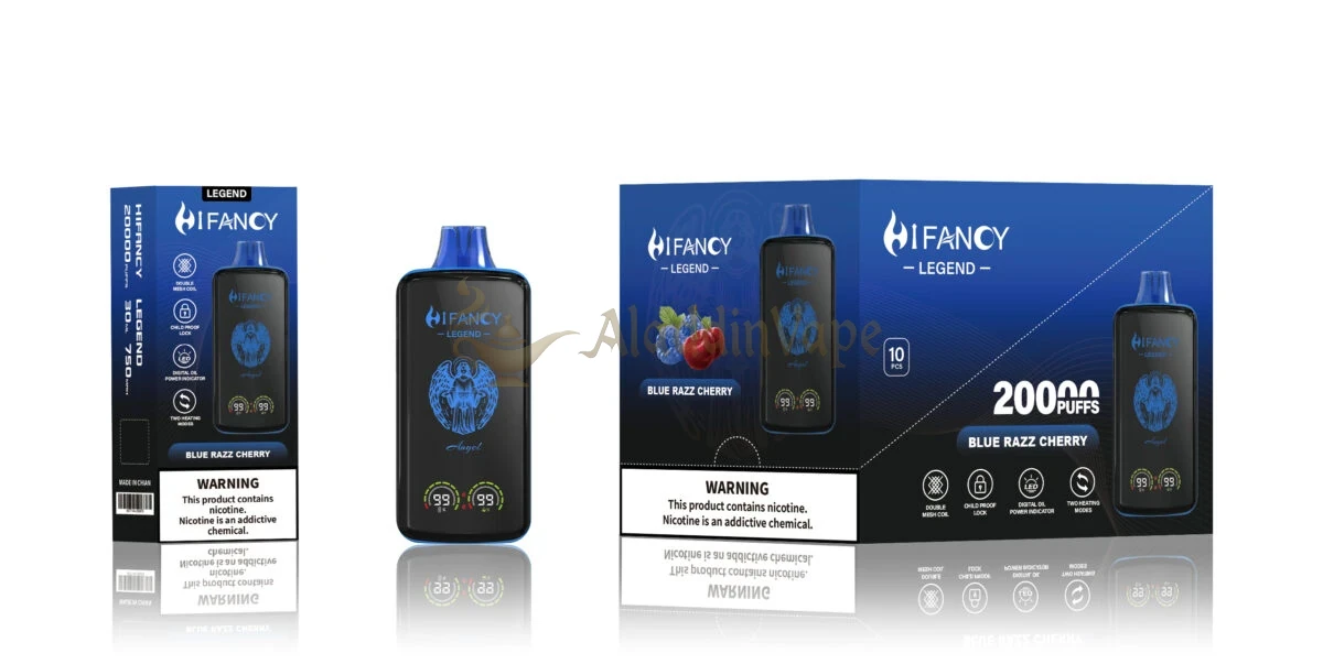 Hifancy Legend 20000 Puffs Vape プロダクトパッケージ