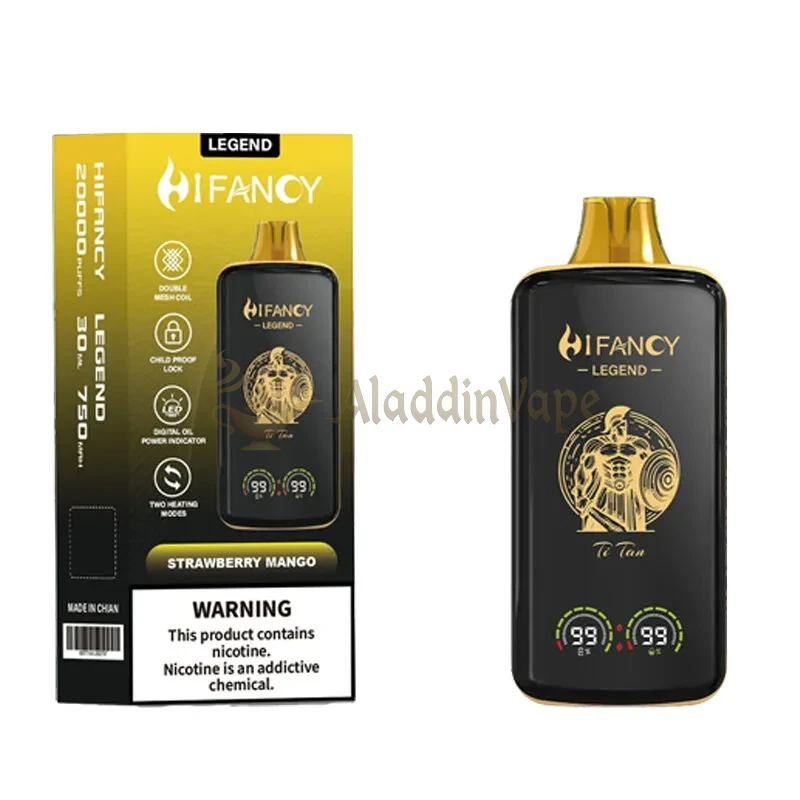 Hifancy Legend 20000 Puffs Vape スモールパッケージ 3