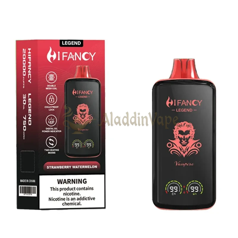 Hifancy Legend 20000 Puffs Vape スモールパッケージ 4