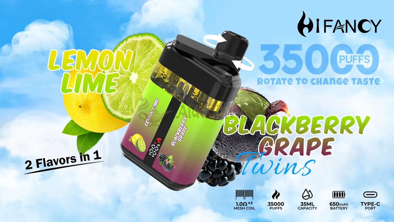 Hifancy Twins 35000 Puffs Vape Banner 3