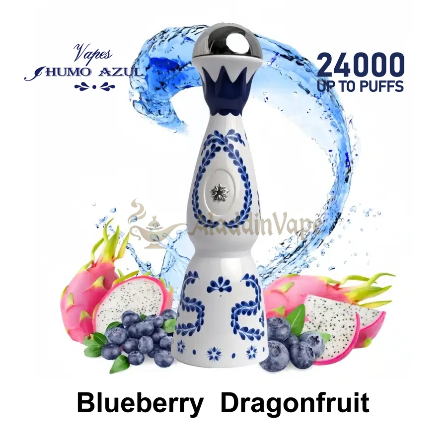 Humo Azul 24000 Puffs Vape Bluecherry Dragonfruit