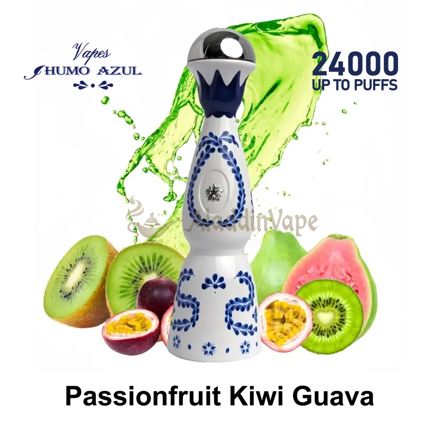 Humo Azul 24000 Puffs Vape Passionfruit Kiwi Guava