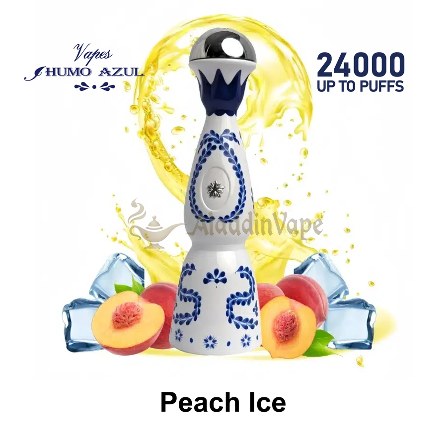 Humo Azul 24000 Puffs Vape Peach Ice