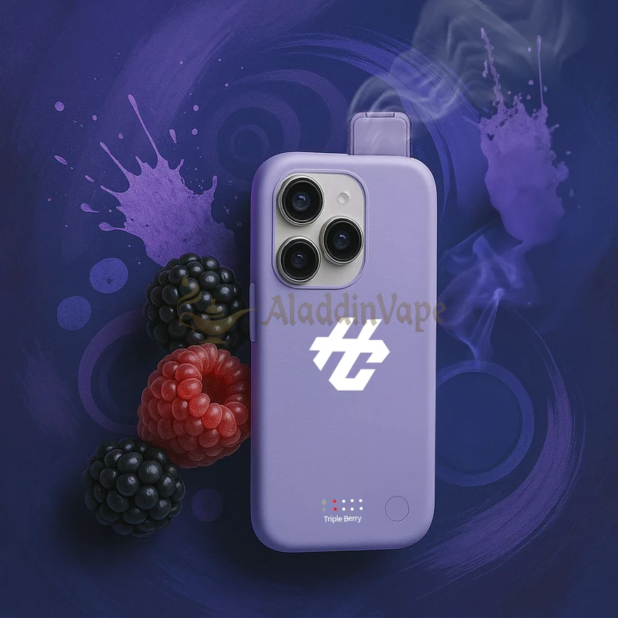Humo Case 30000 Puffs Iphone Case Vape Triple Berry