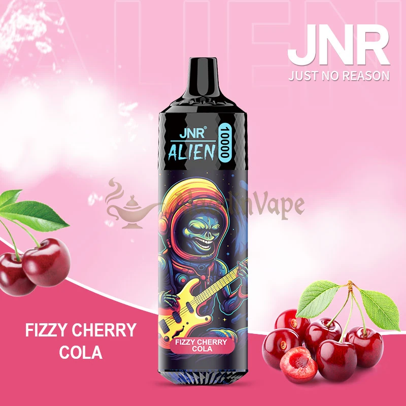 Jnr Alien 10000 Puffs Disposable Vape 27 Fizzy Cherry Cola