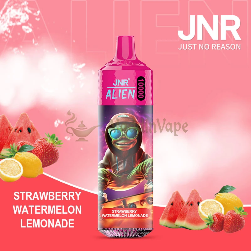 Jnr Alien 10000 Puffs Disposable Vape 33 Strawberry Watermelon Lemonade