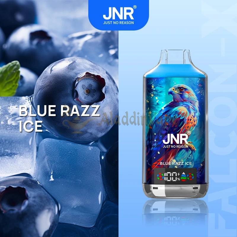 Jnr Falcon X 18000 Puffs Disposable Vape 1 Blue Razz Ice