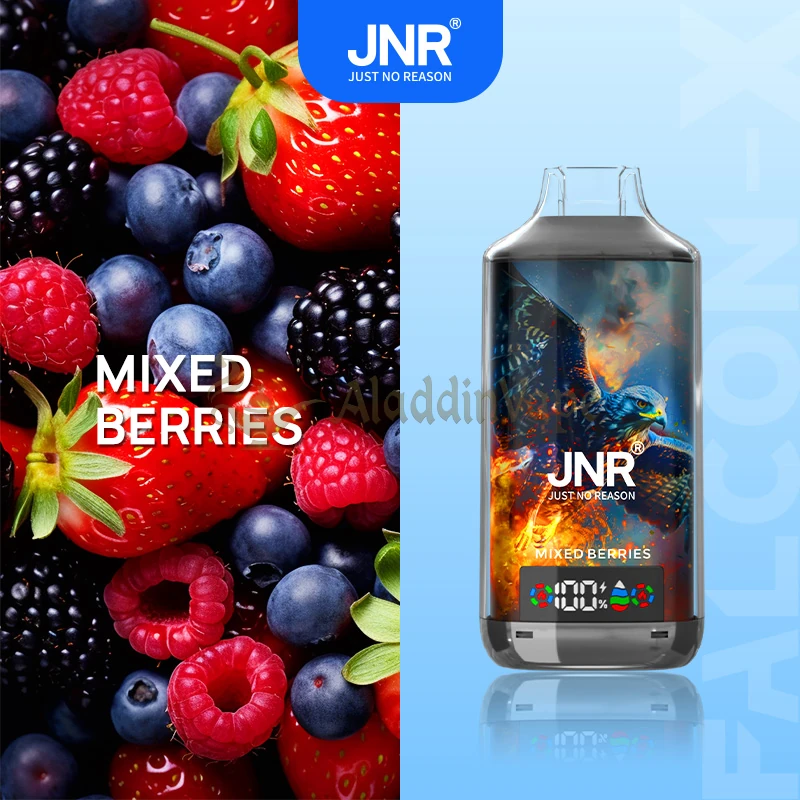 Jnr Falcon X 18000 Puffs Disposable Vape 10 Mixed Berries