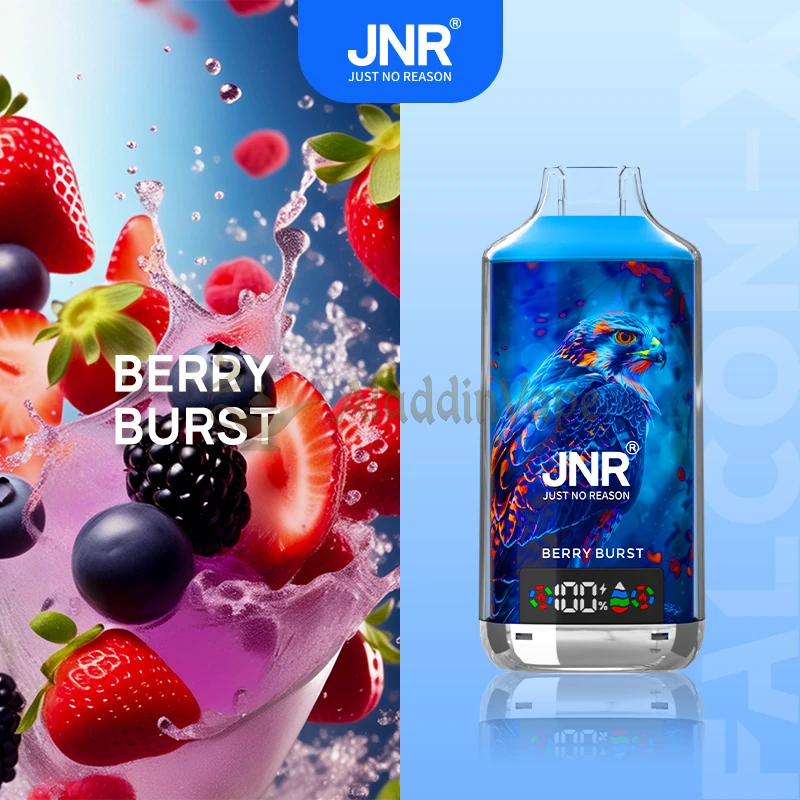 Jnr Falcon X 18000 Puffs Disposable Vape 15 Berry Burst
