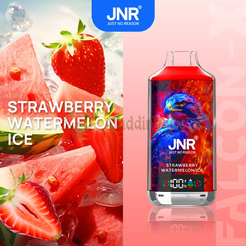 Jnr Falcon X 18000 Puffs Disposable Vape 7 Strawberry Watermelon Ice
