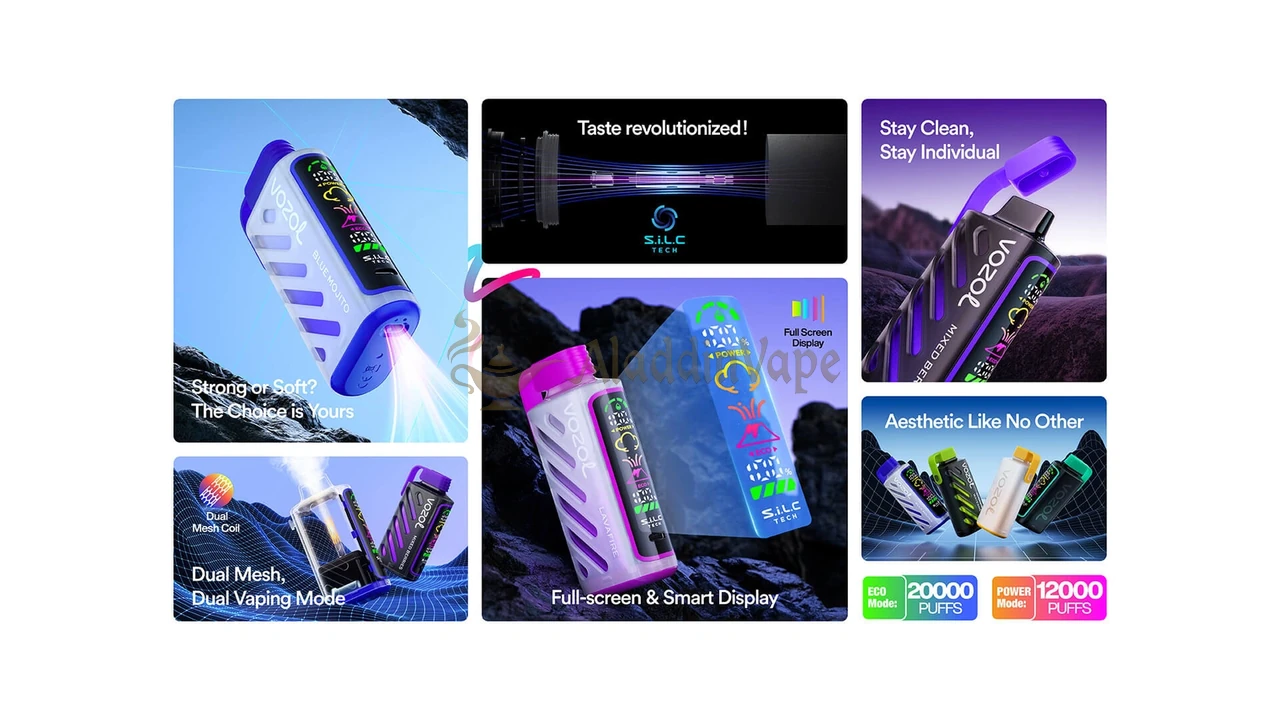 Vozol Gear Power 20k Puffs 使い捨てVAPE 詳細 2