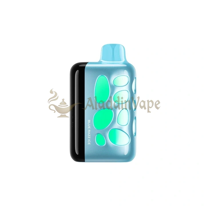 Vozol Rave 40k Züge Einweg-Vape Rückseite Blue Razz Ice