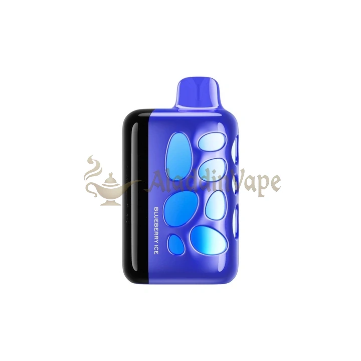 Vozol Rave 40k Puffs Einweg Vape Rückseite Blaubeereis
