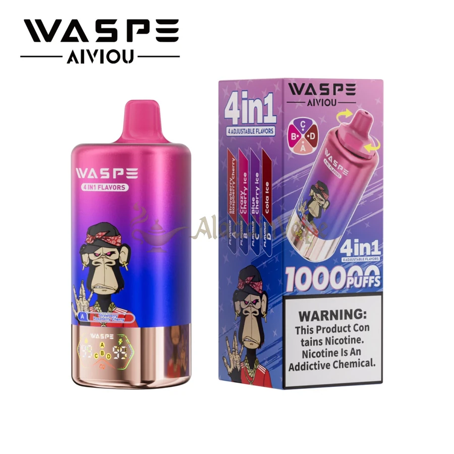 Waspe Aiviou 100000 Puffs Disposable Vape Main Small Packaging