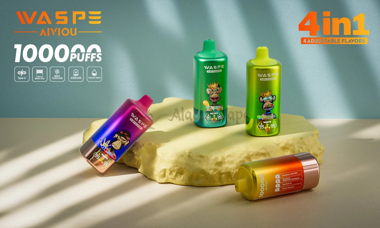 Waspe Aiviou 100000 Puffs Disposable Vape Poster