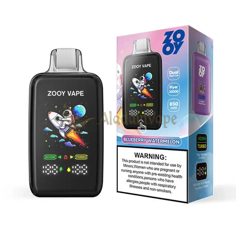 Zooy Flyer 35000 Puffs Wegwerp Vape Blueberry Watermelon