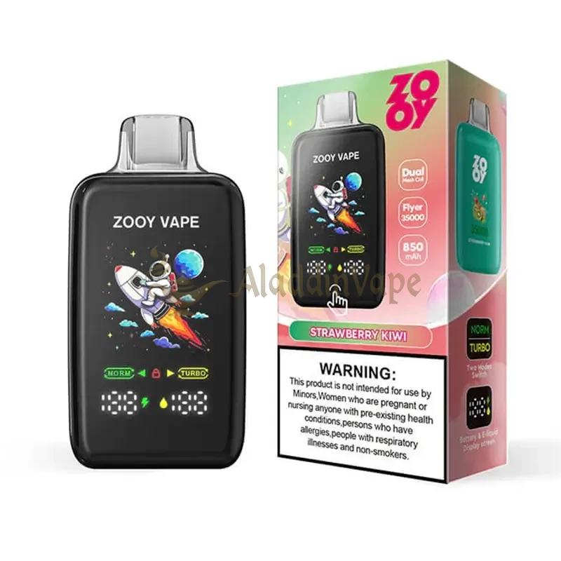 Zooy Flyer 35000 Puffs Wegwerp Vape Strawberry Kiwi