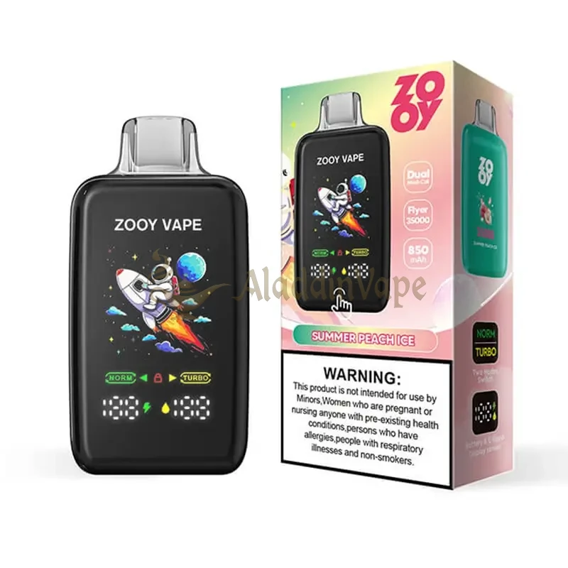 Zooy Flyer 35000 Puffs Wegwerp Vape Summer Peach Ice